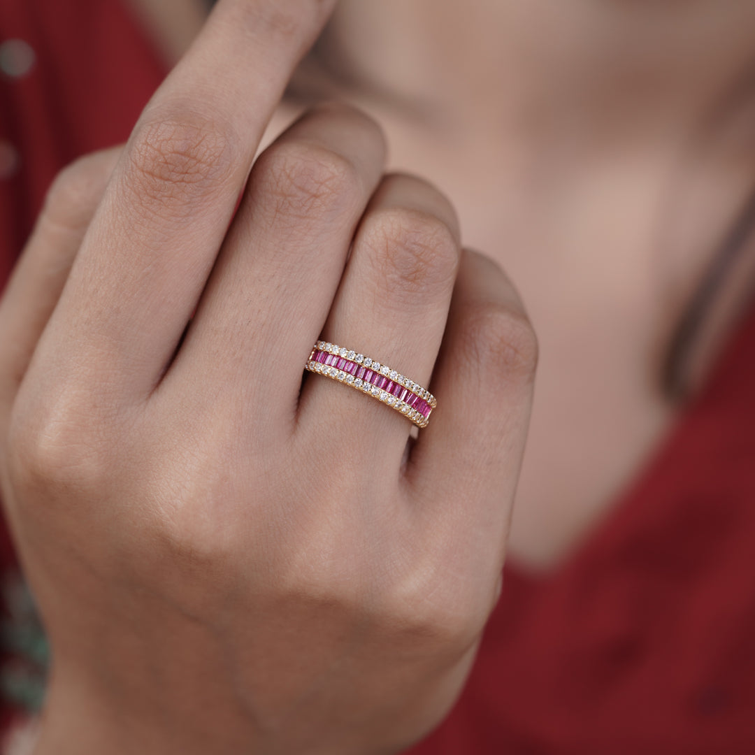 Krina Pink Diamond Ring