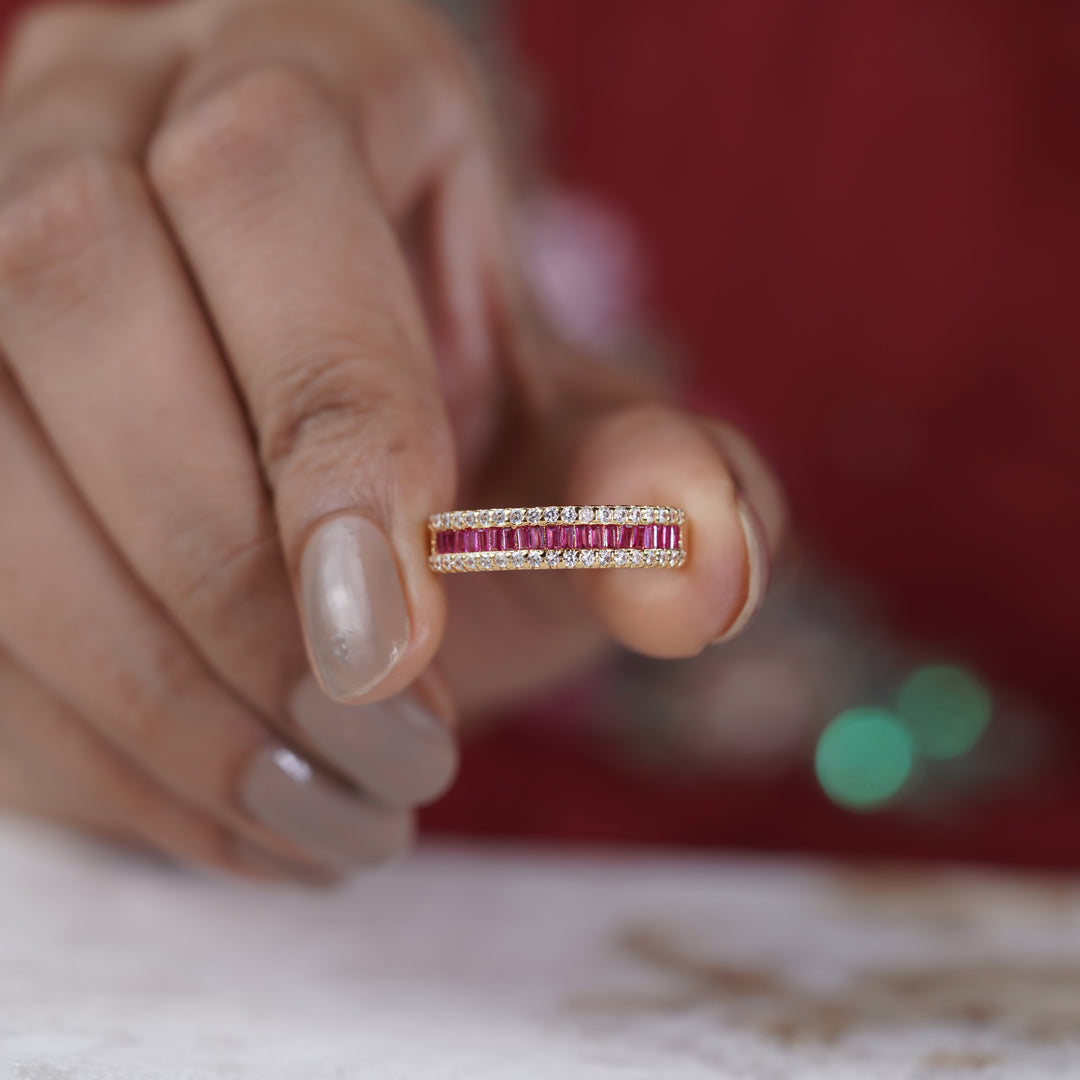 Krina Pink Diamond Ring