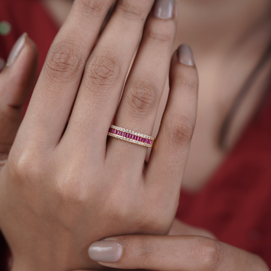 Krina Pink Diamond Ring