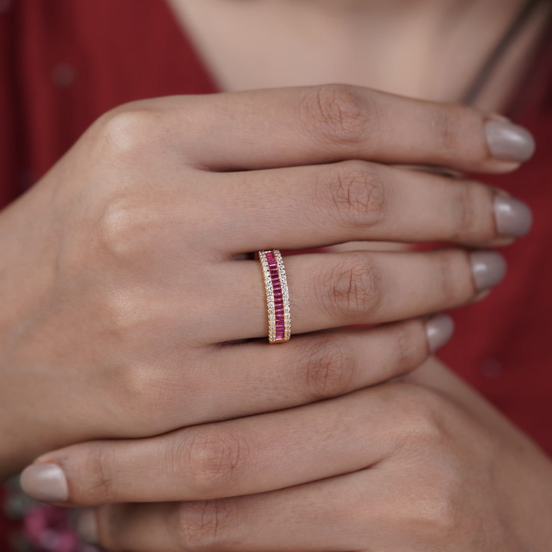 Krina Pink Diamond Ring