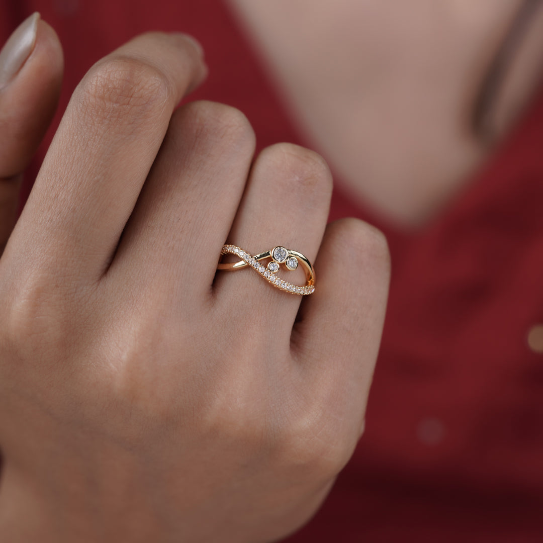 Twinkle Infinity Womens ring