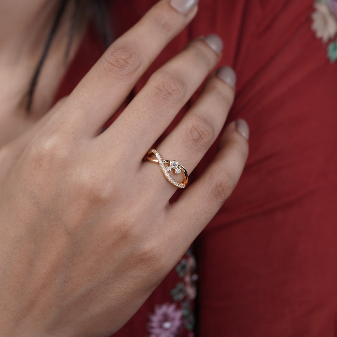 Twinkle Infinity Womens ring