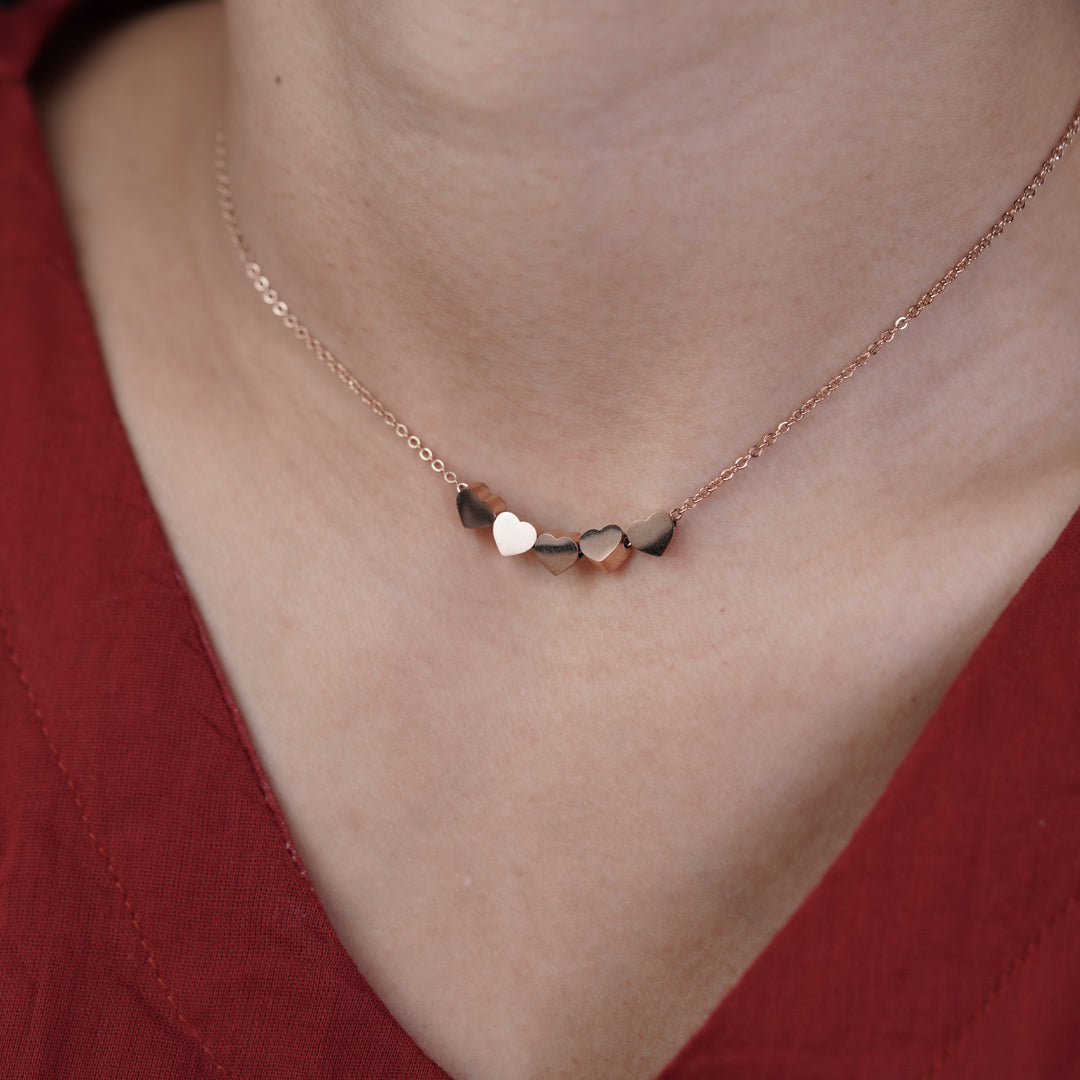 Bharati Rose Gold Necklace