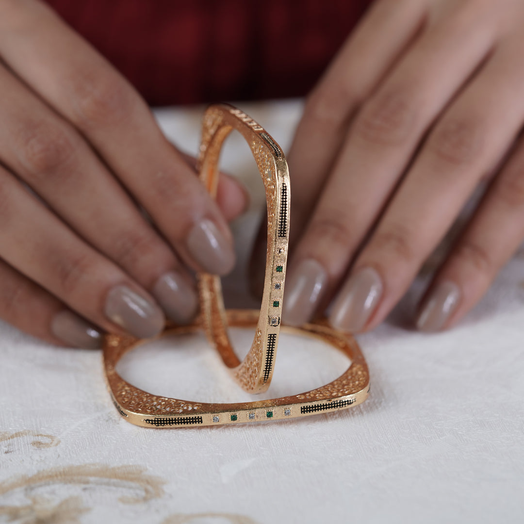 Narmada Womens Bangles Set Of 2