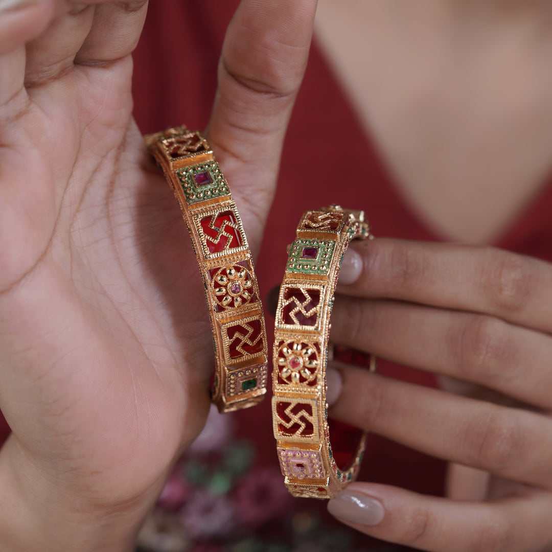 Swatik Womens Royal Bangles