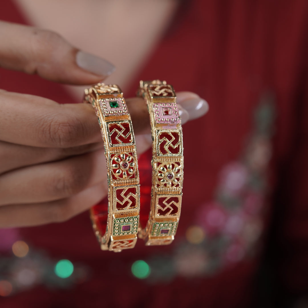 Swatik Womens Royal Bangles