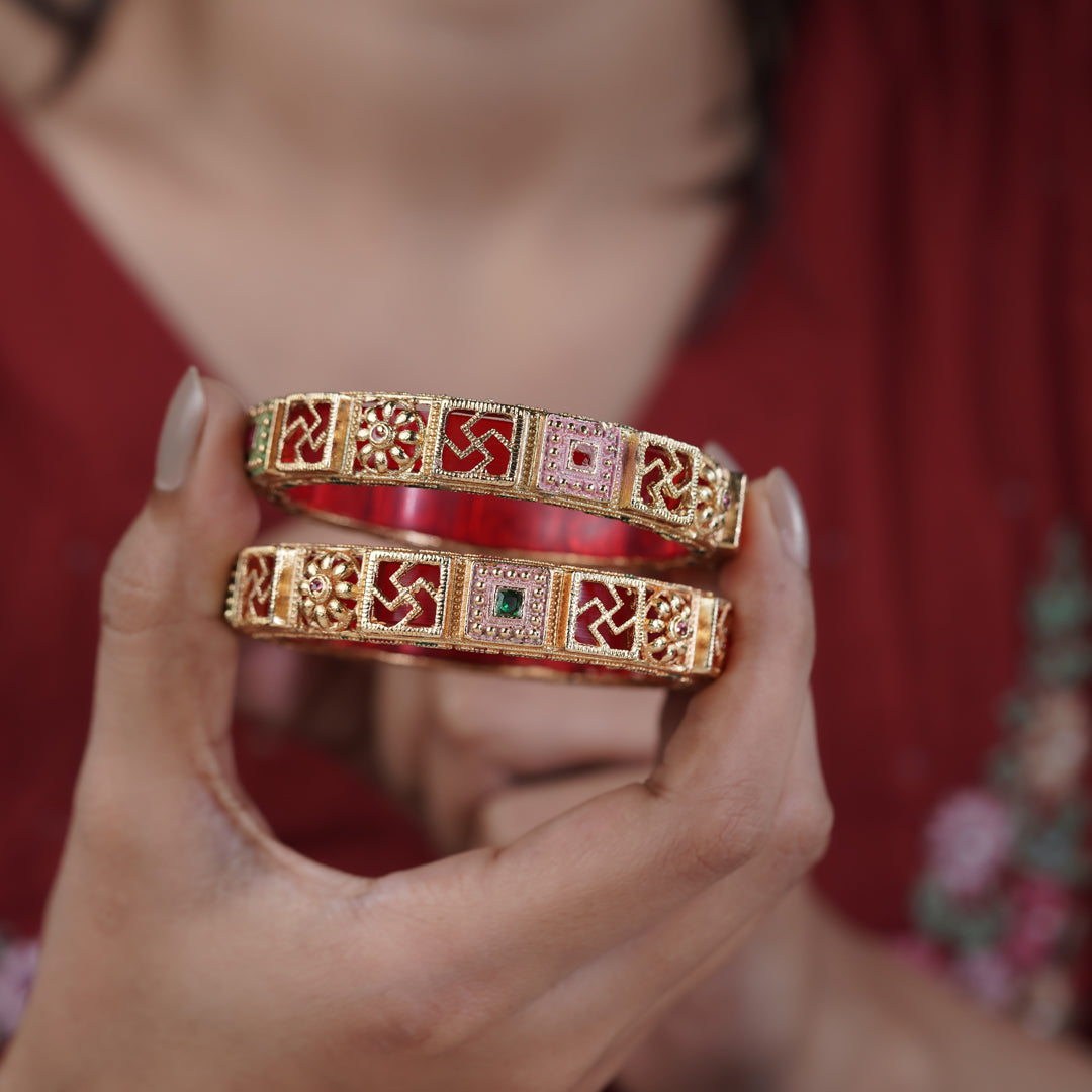 Swatik Womens Royal Bangles