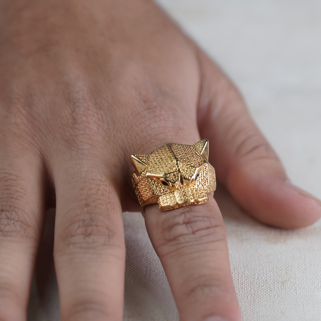Nawab Tiger Men's Ring