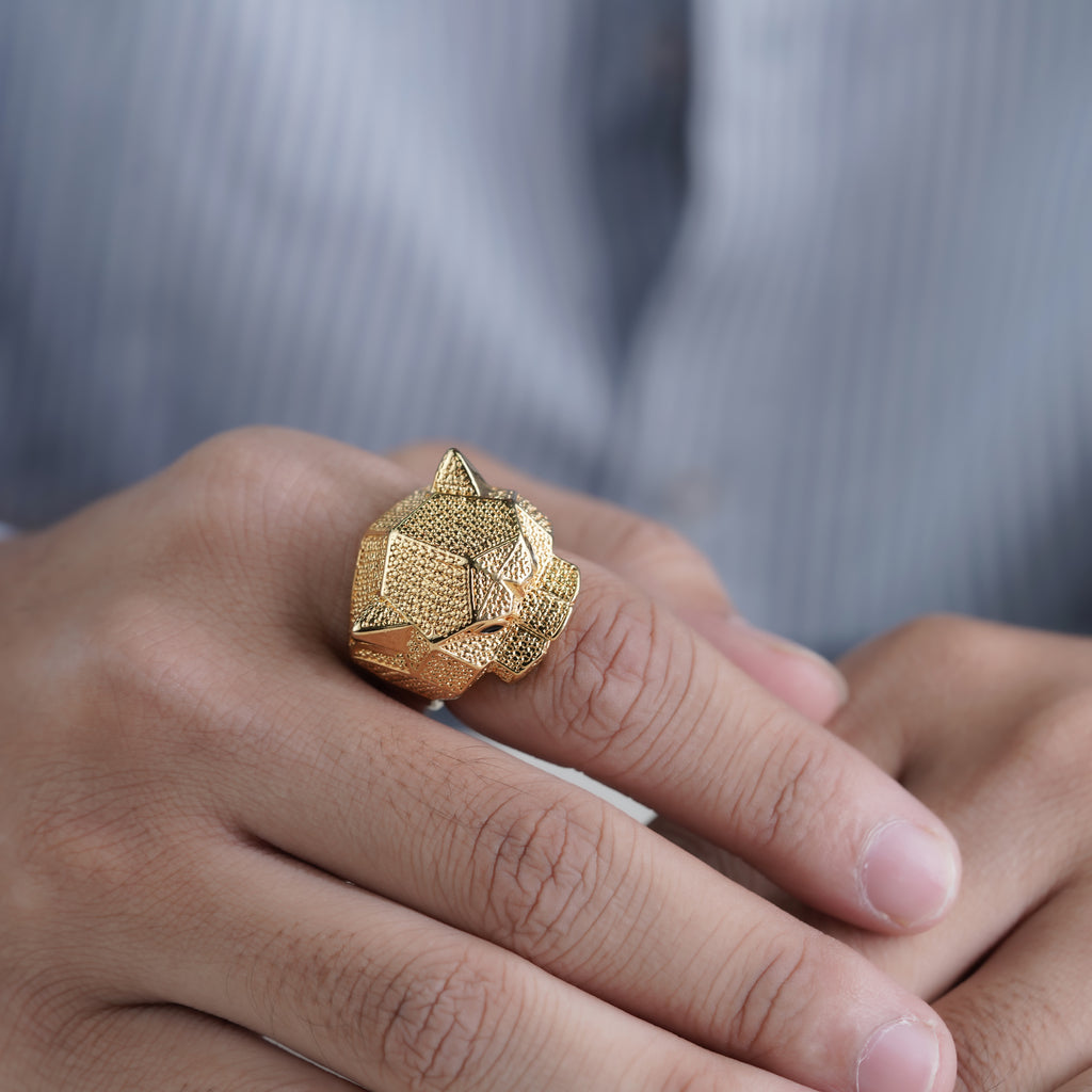 Nawab Tiger Men's Ring