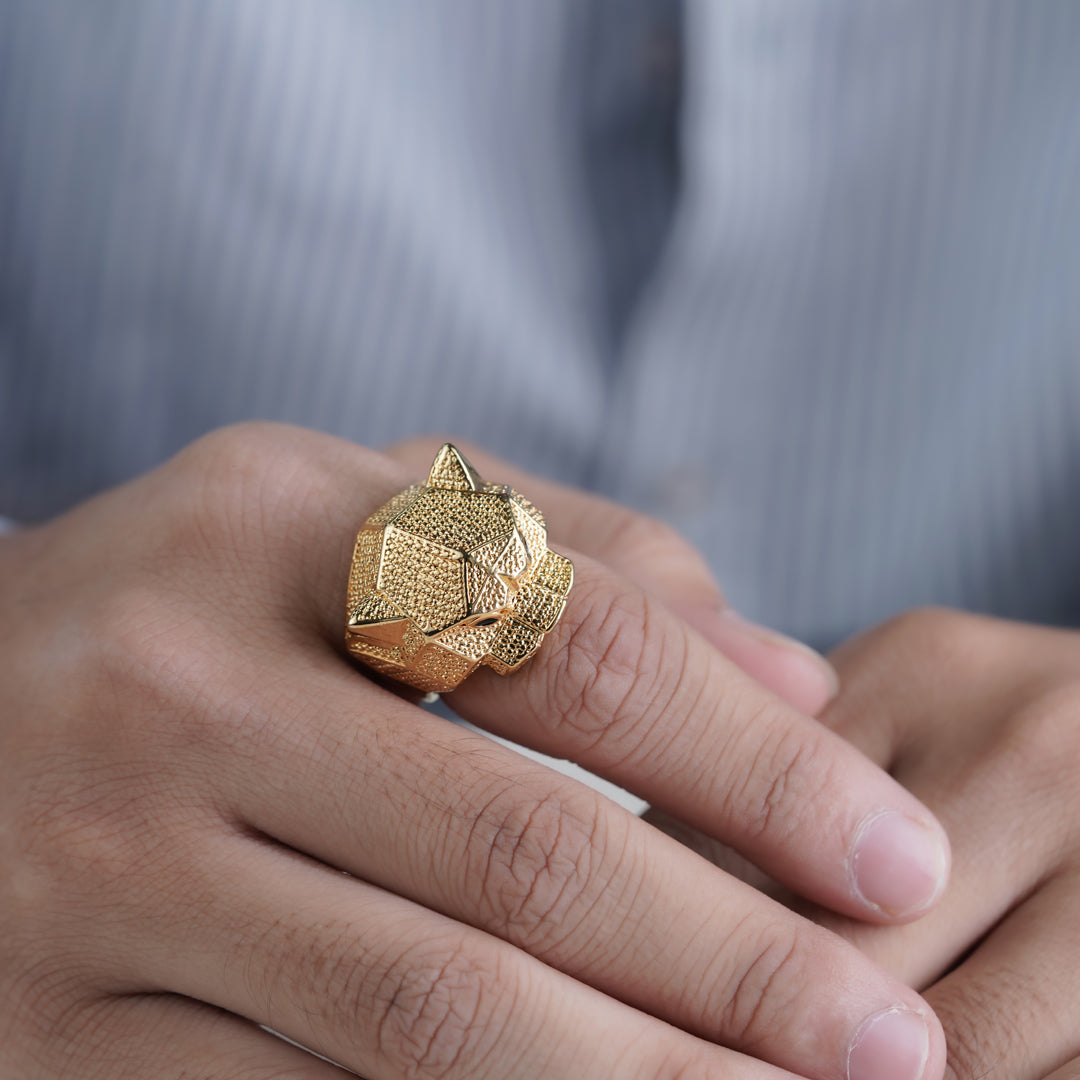 Nawab Tiger Men's Ring