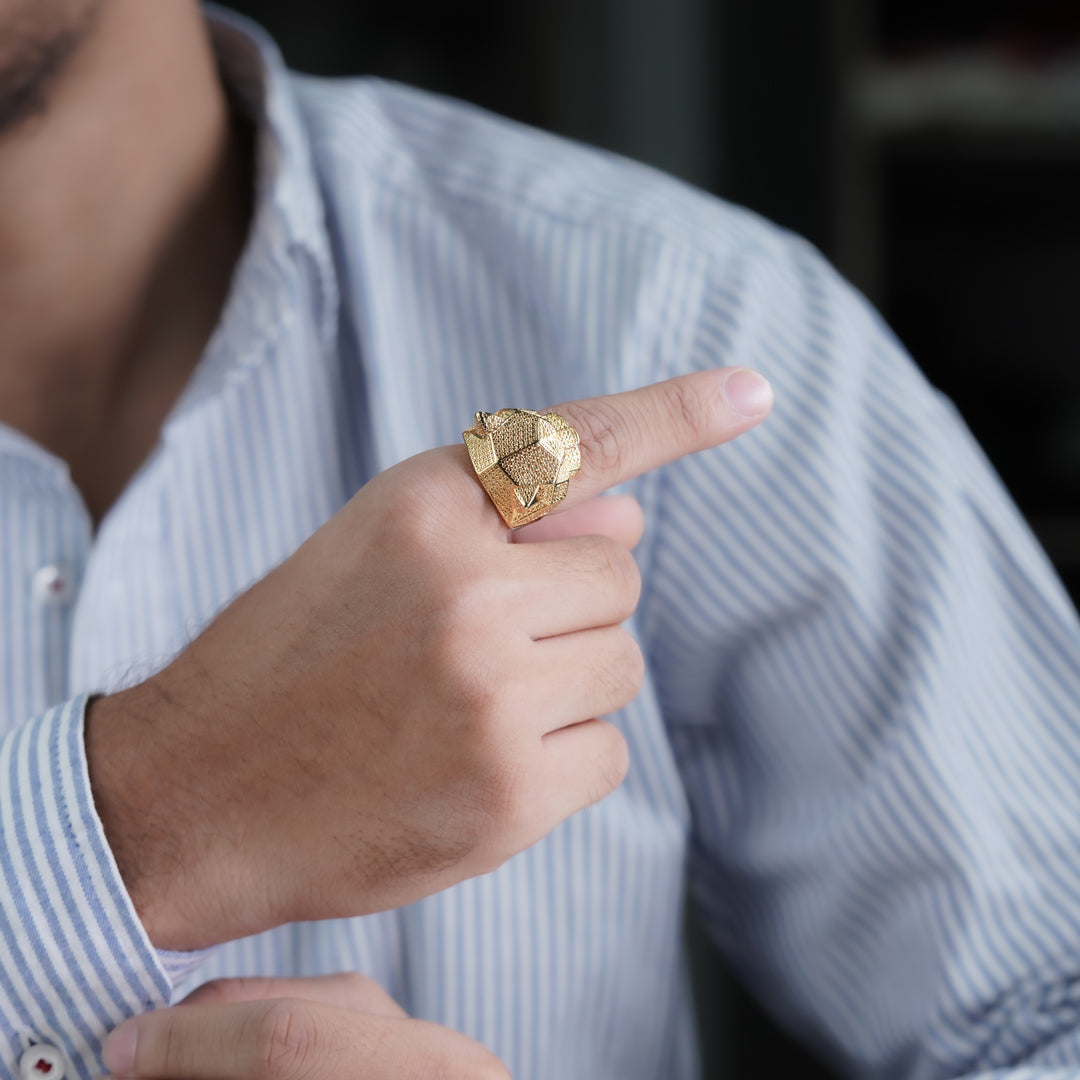 Nawab Tiger Men's Ring