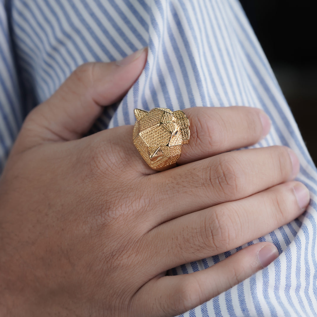 Nawab Tiger Men's Ring