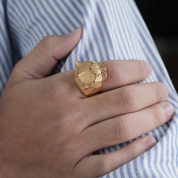 Nawab Tiger Men's Ring