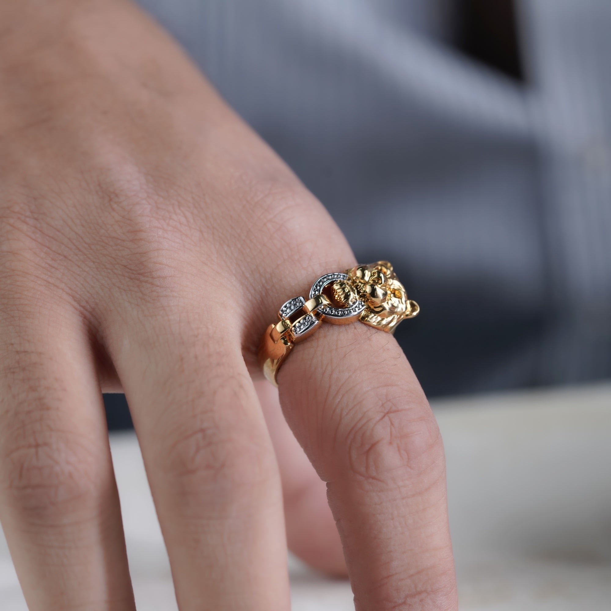 Simha Men's Ring