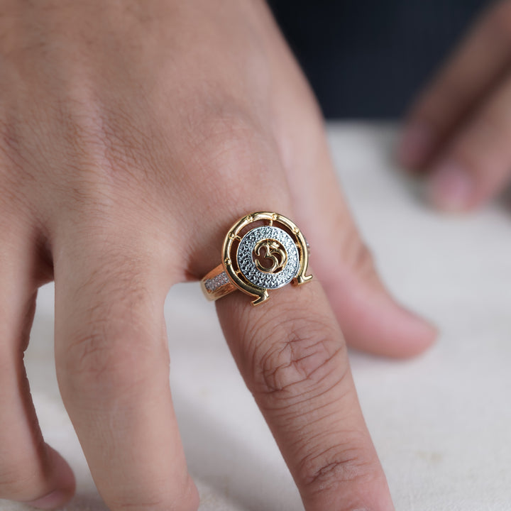 Brahmand Om Men's Ring