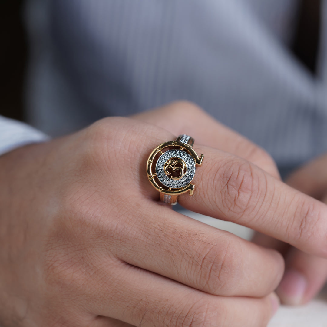 Brahmand Om Men's Ring