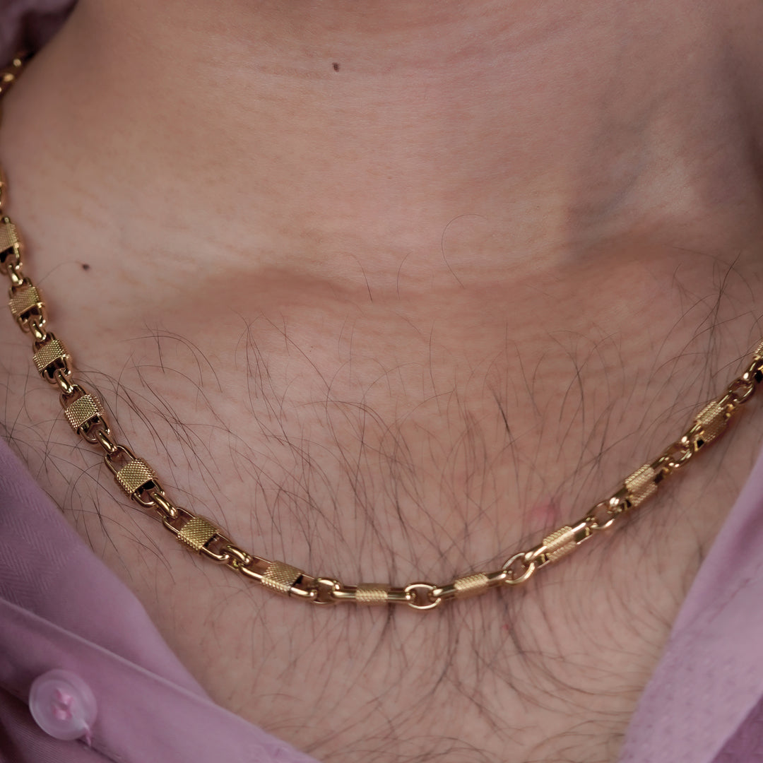 Dual Lock Men's Chain