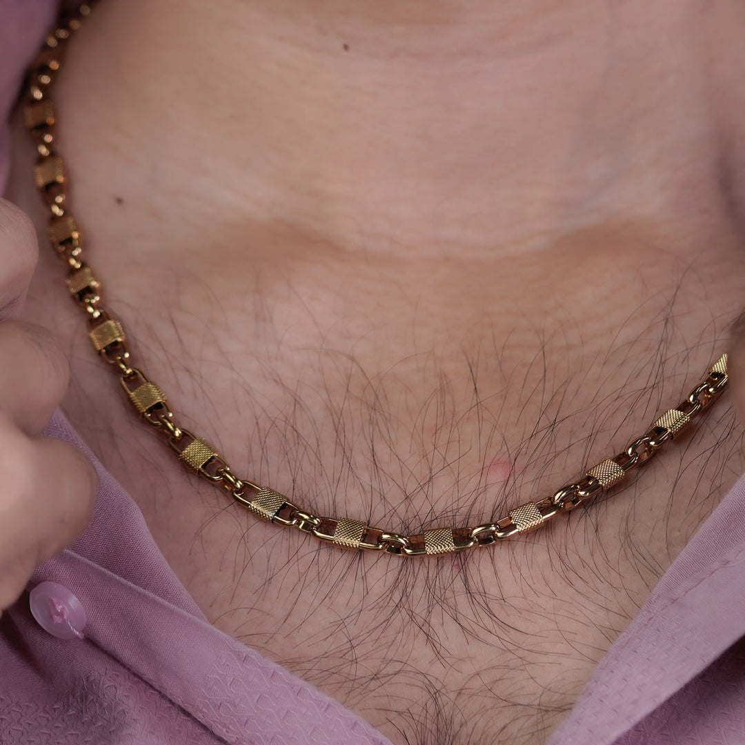 Dual Lock Men's Chain