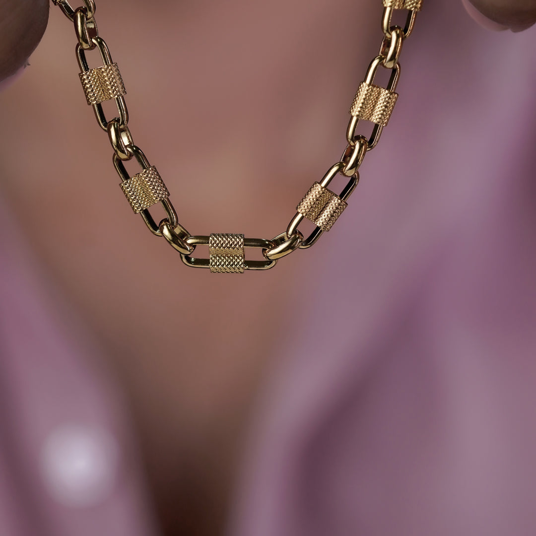 Dual Lock Men's Chain