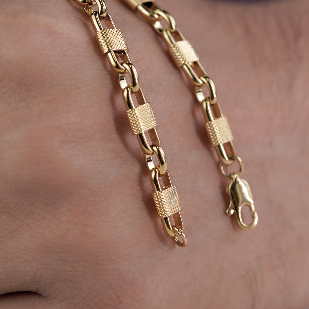 Dual Lock Men's Chain