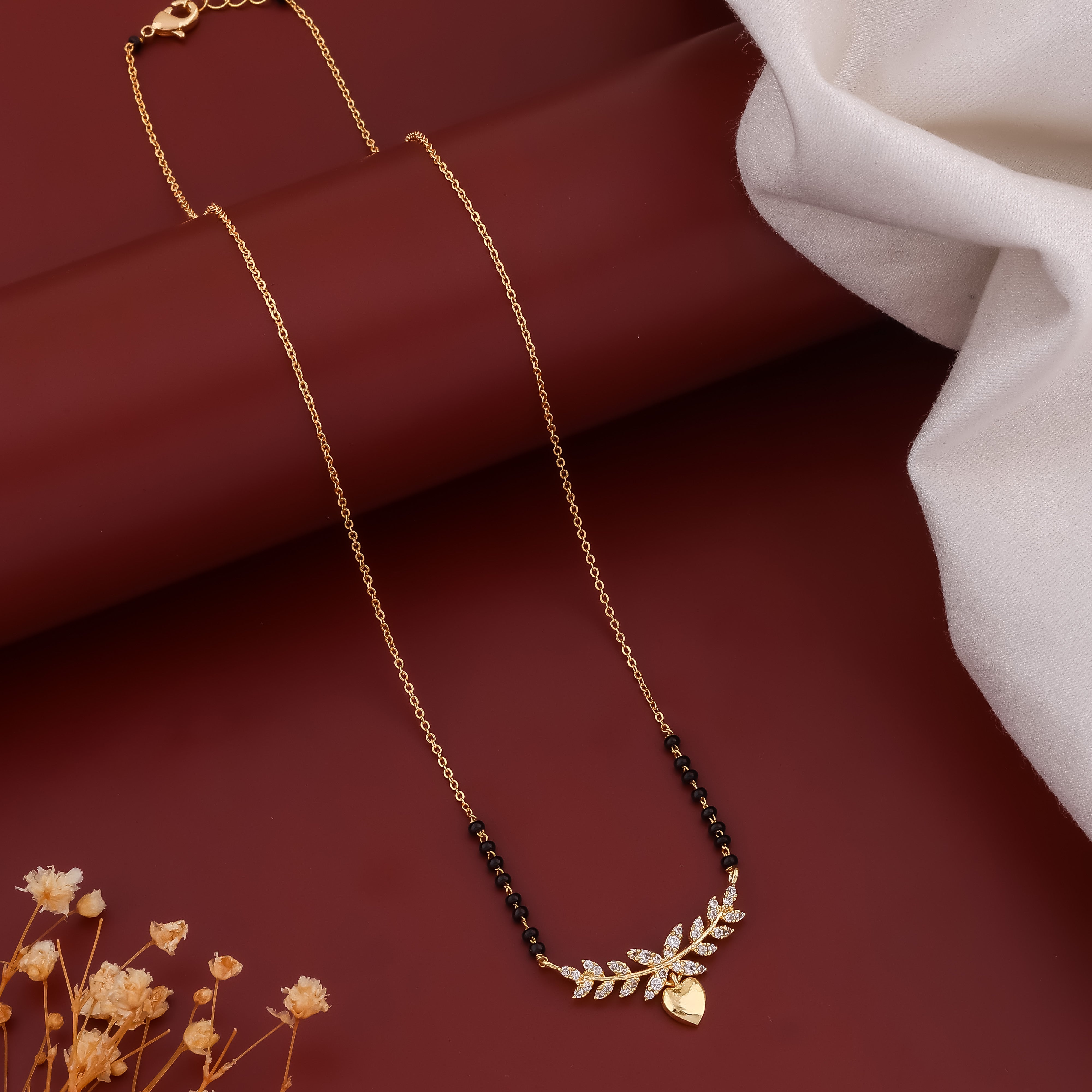 Elina Mangalsutra For Women - Ginostone