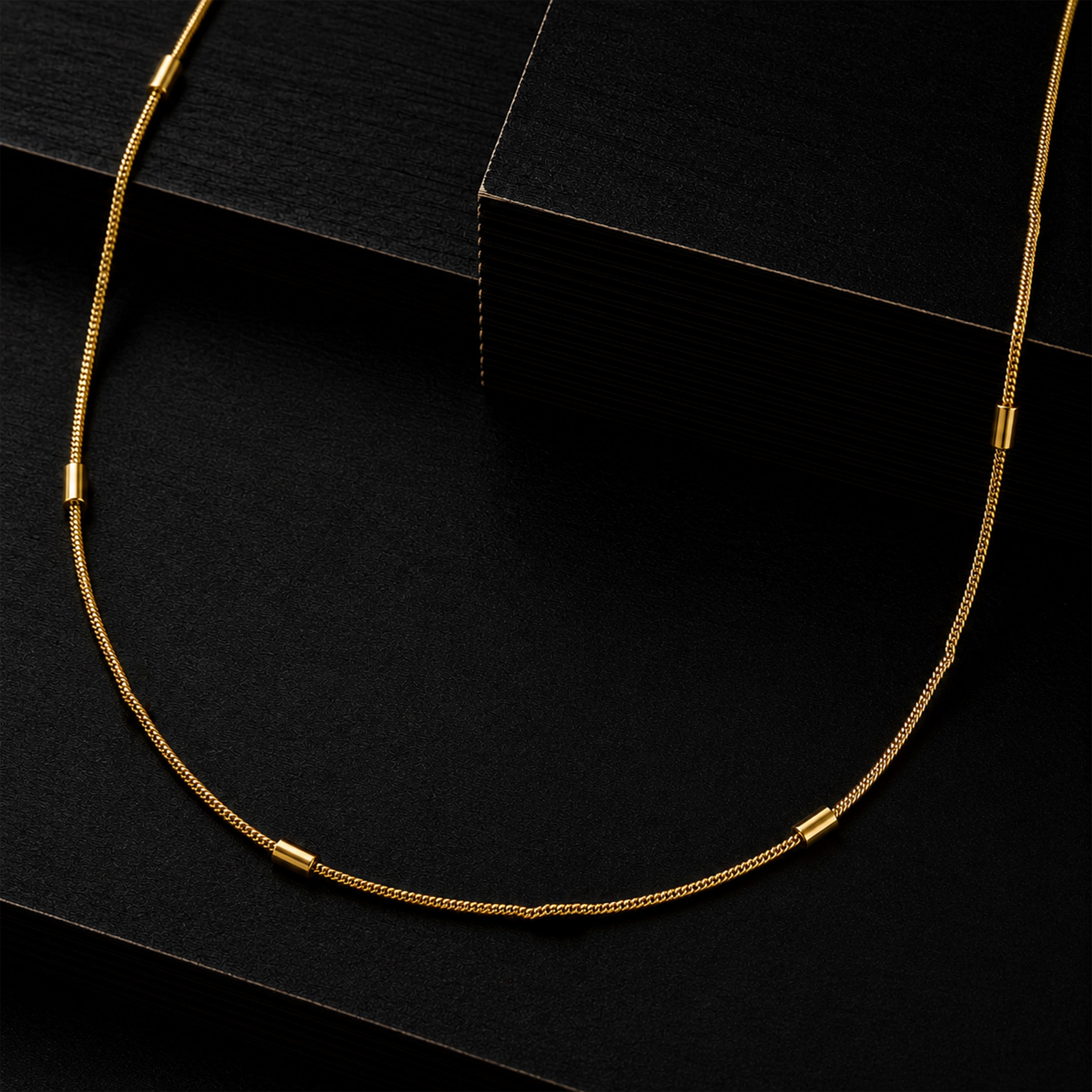 Gold Station Snake Chain GMC -44