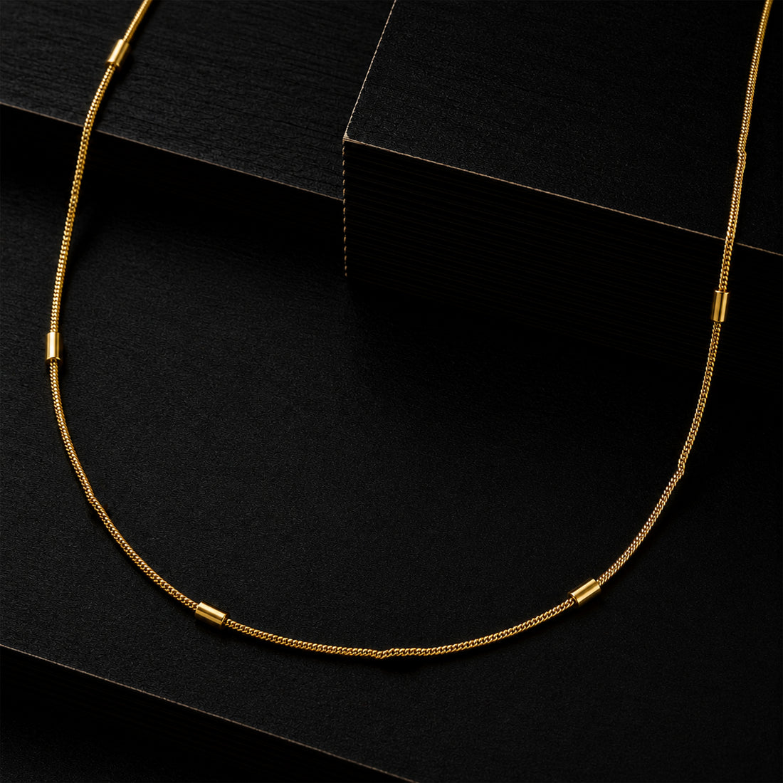 Gold Station Snake Chain GMC -44