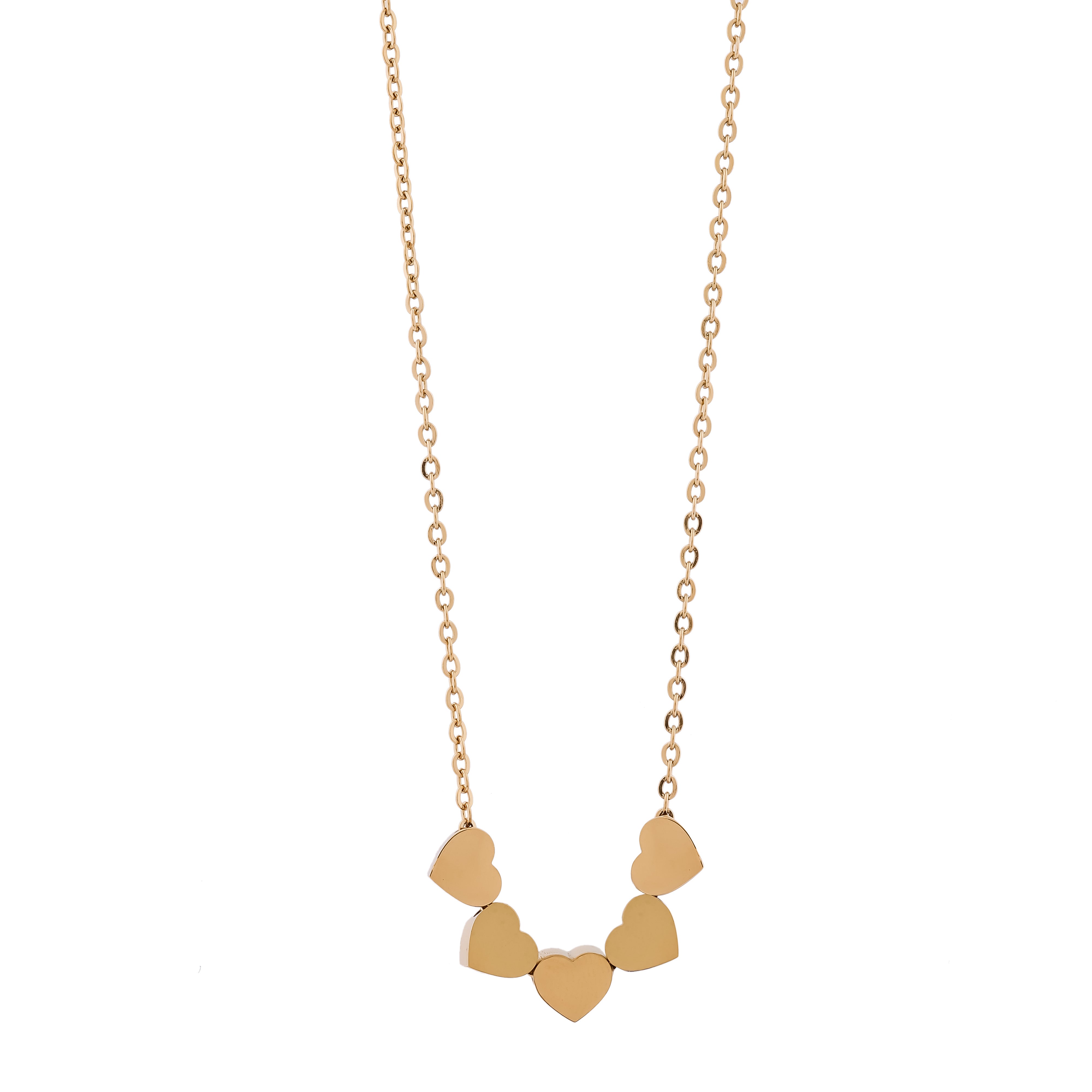 Ruhi heart chain Pendant necklace - Ginostone