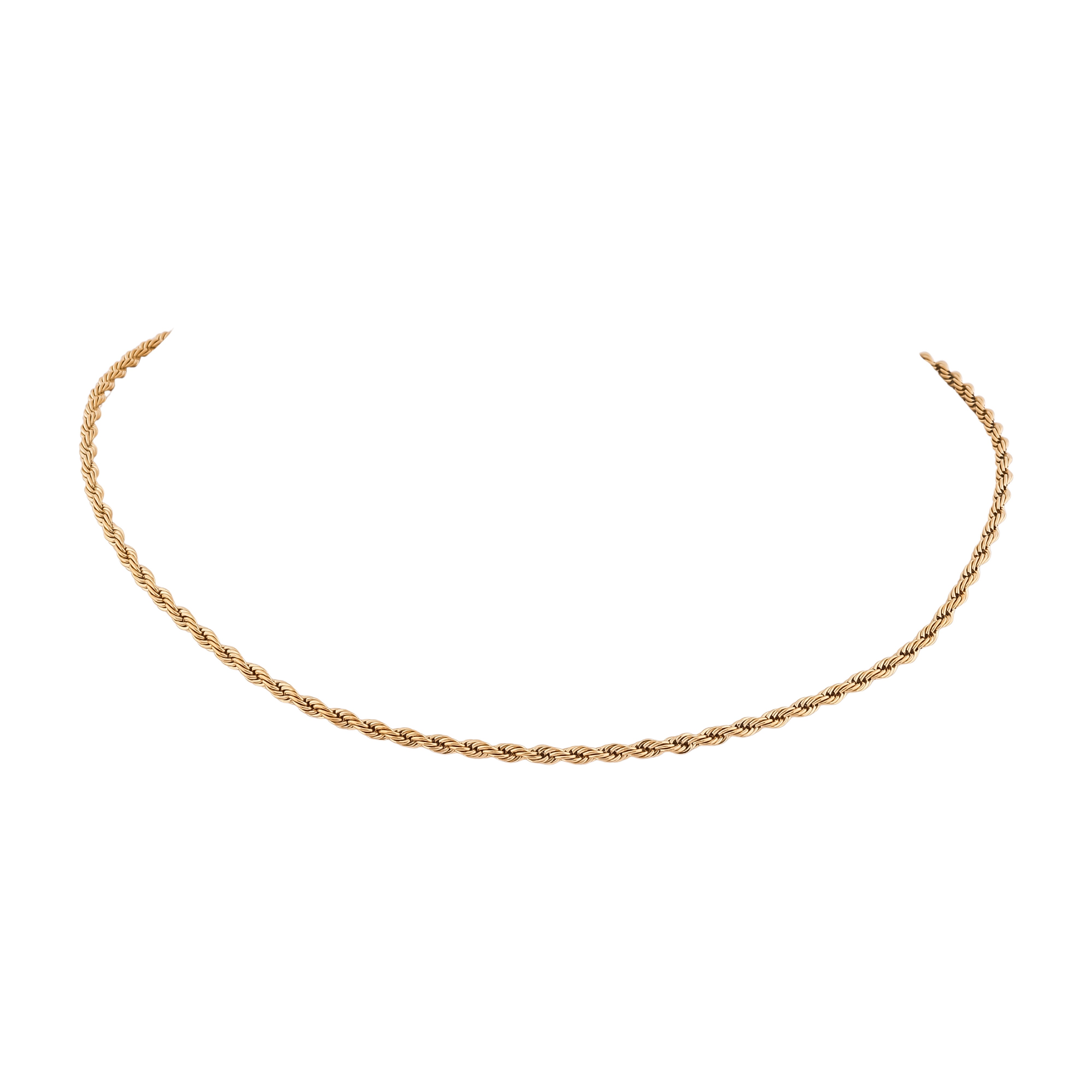 Eshan Gold Rope Men Chain - Ginostone