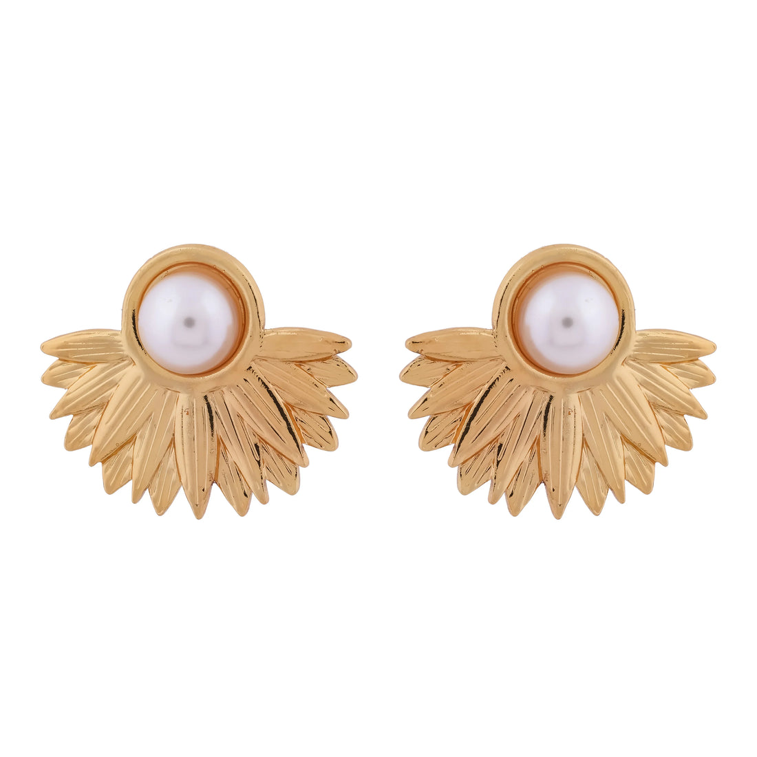 Pearl Hoop Earring - Ginostone