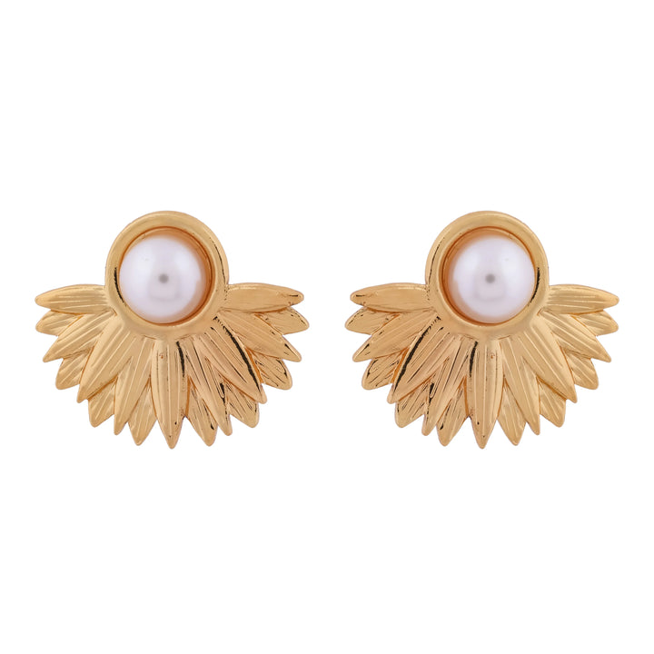 Pearl Hoop Earring - Ginostone