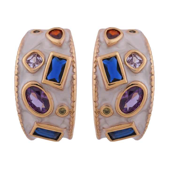 Resin Gems Earring - Ginostone