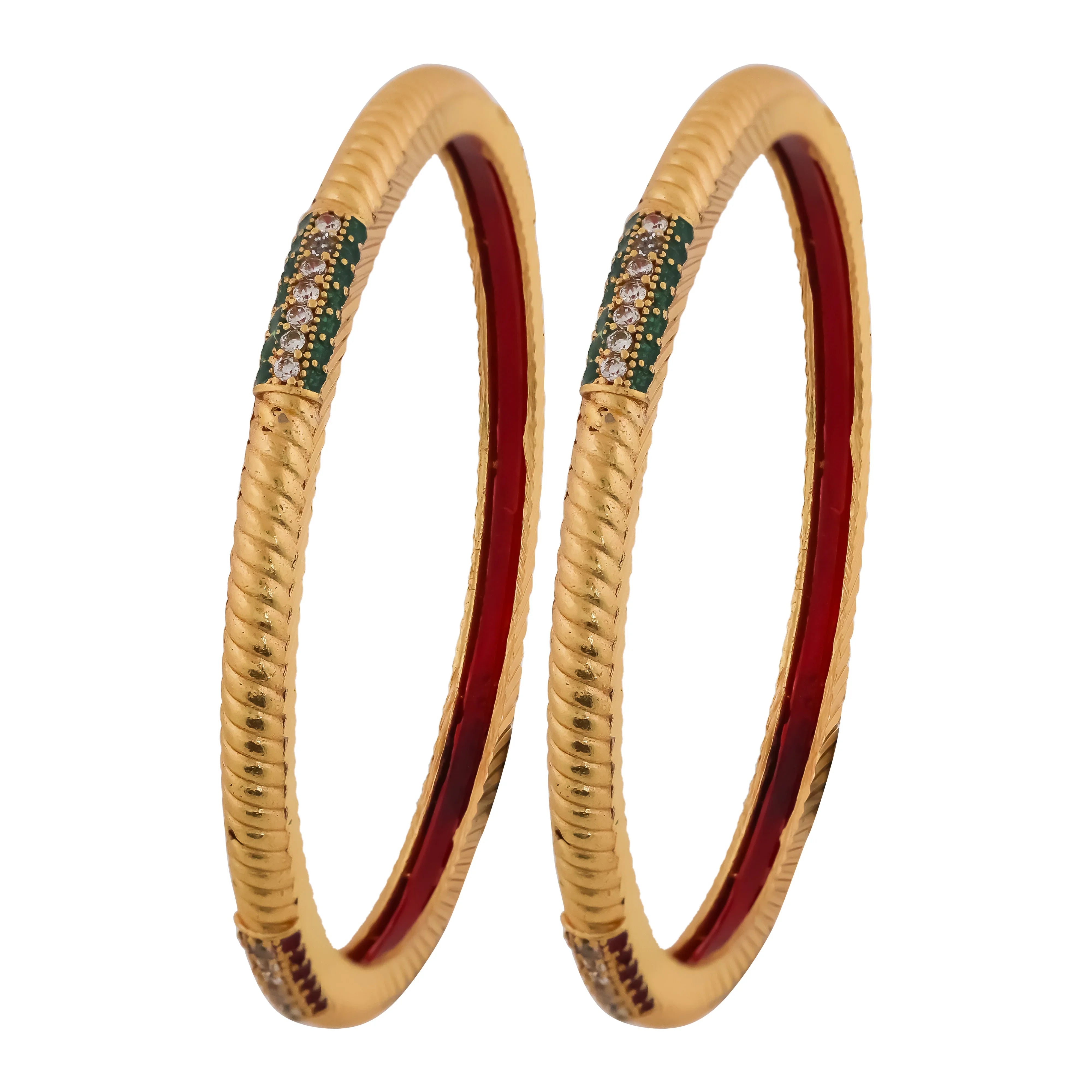 Heer Bangles ( Set Of 2 ) - Ginostone