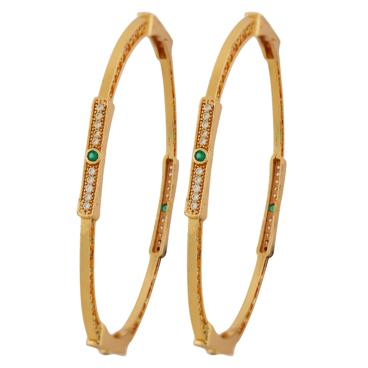 Ruby Prism Bangles - Set Of 2 - Ginostone