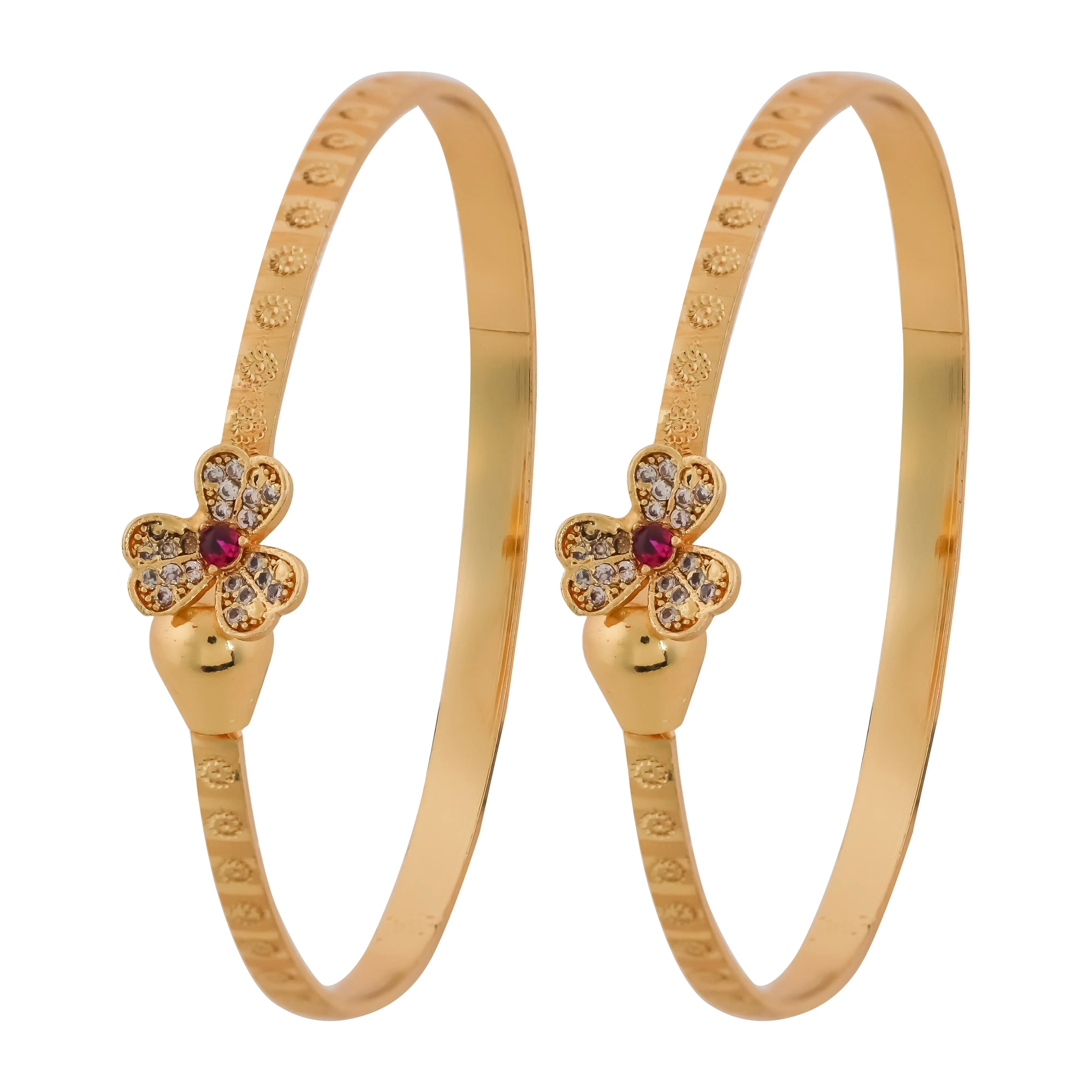 Pari Charm Free Size Bangle - Ginostone