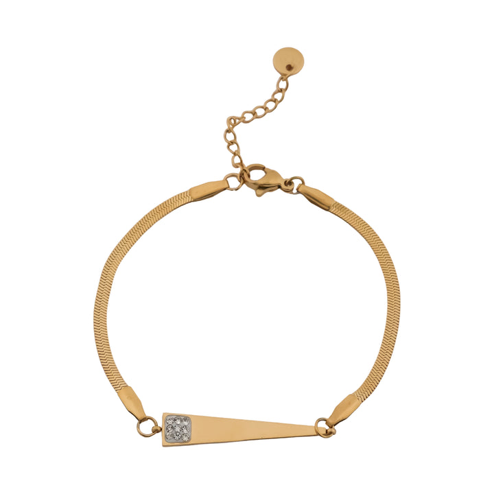 Kriti Snack Charm Hand Bracelet - Ginostone