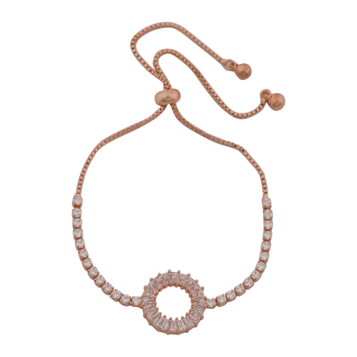 Round Adjustable Slider Bracelet - Ginostone