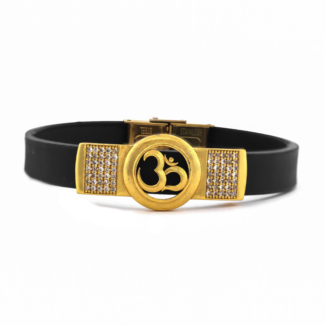 Om Lether Bracelate - Ginostone