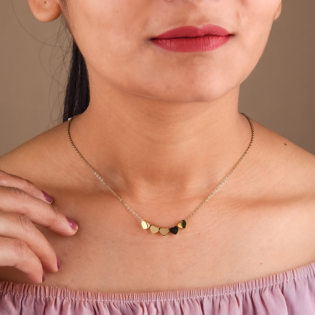 Minimalist Love Pendant Chain GWN -14