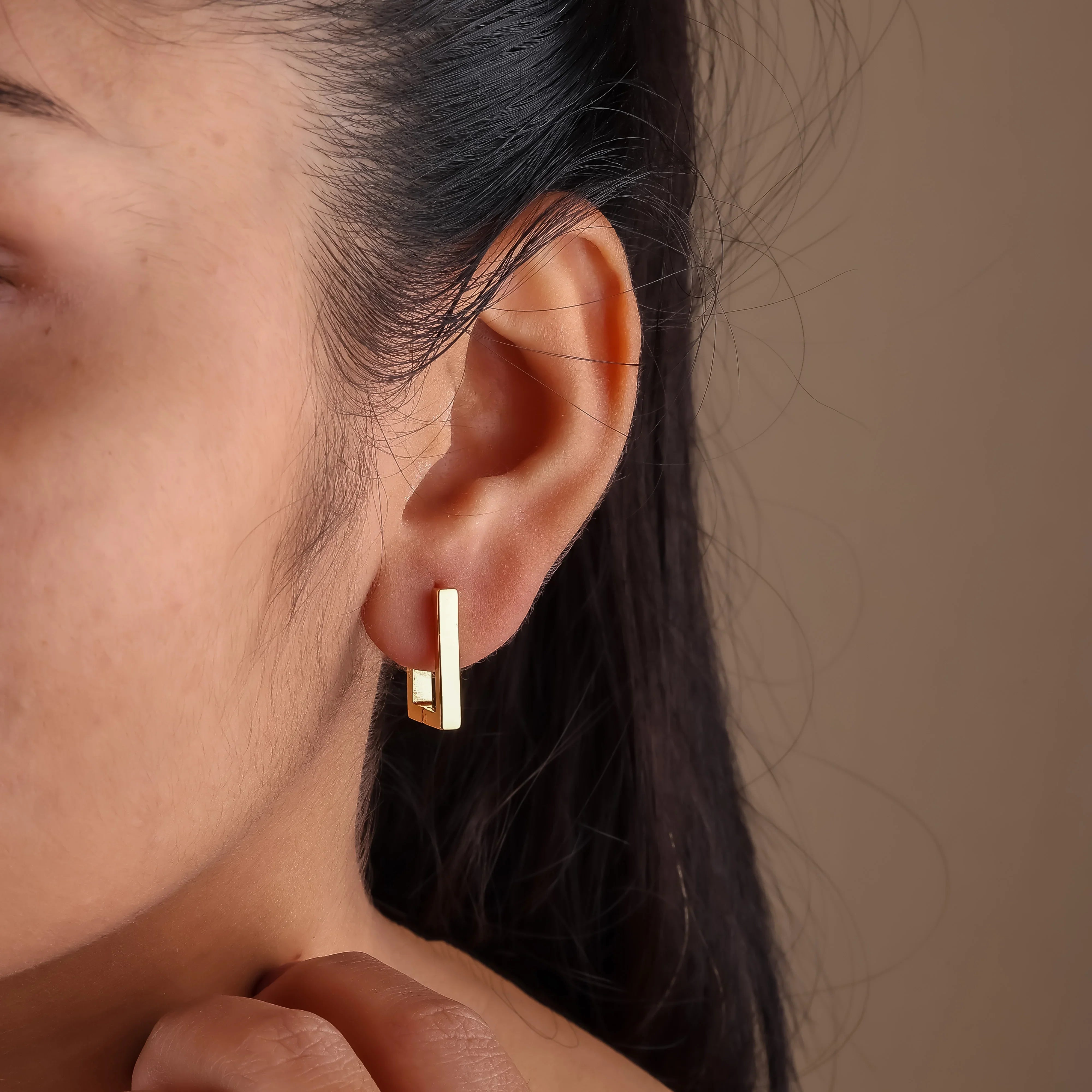 Classic Square Earring - Ginostone