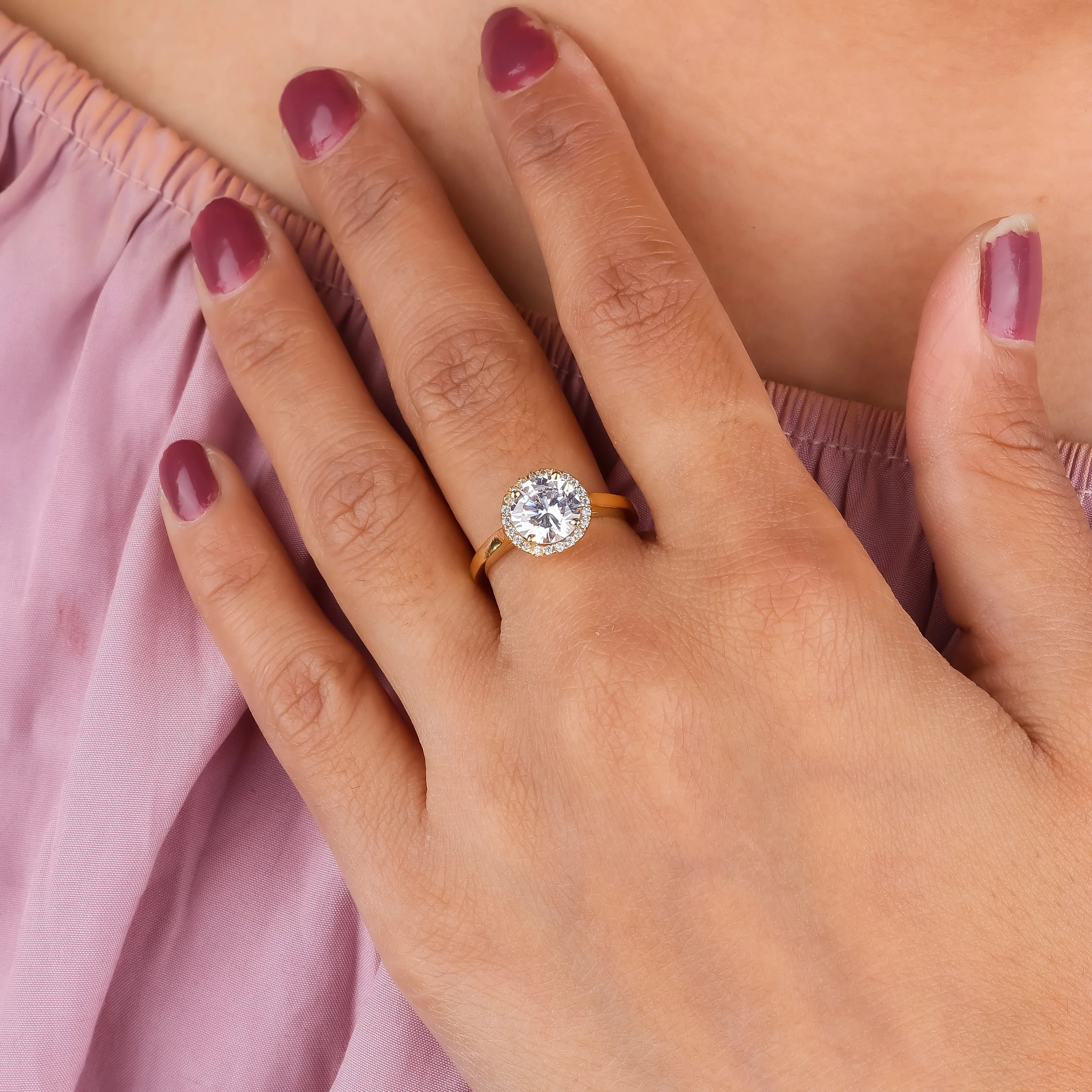 Riya Crystal Women's Ring - Ginostone