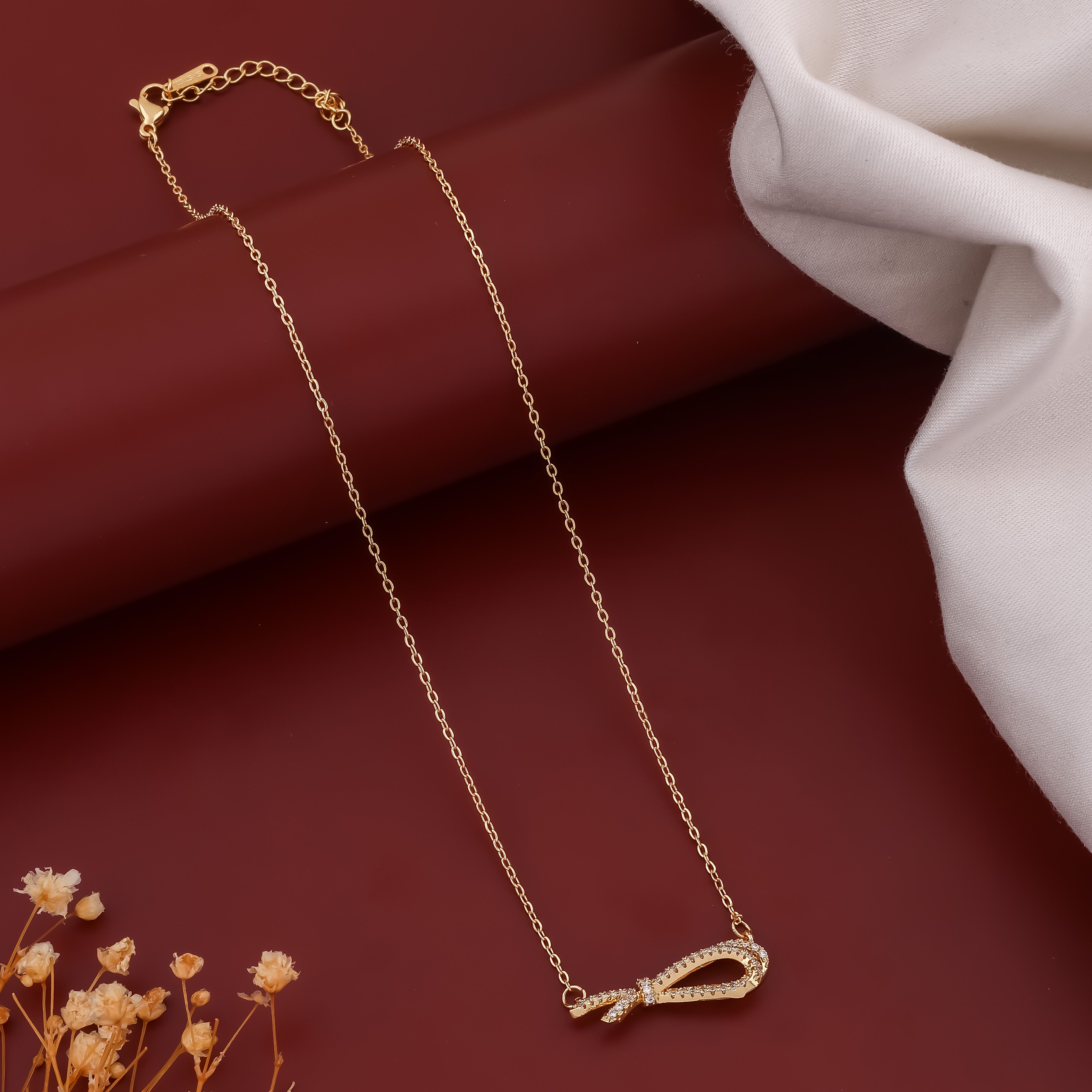 Mayra Diamond chain Pendant necklace - Ginostone