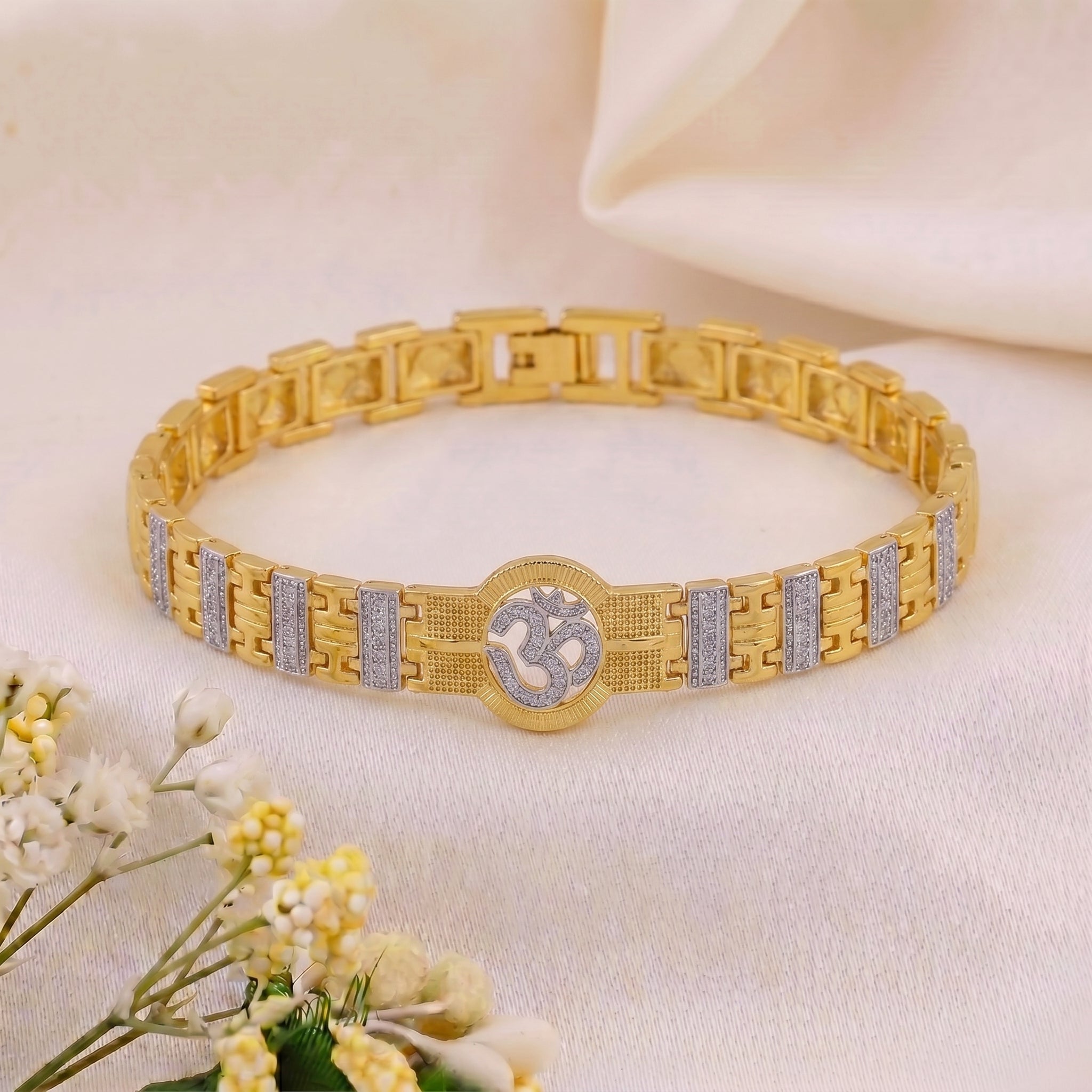Om Imperial Men’s Bracelet GMB -4