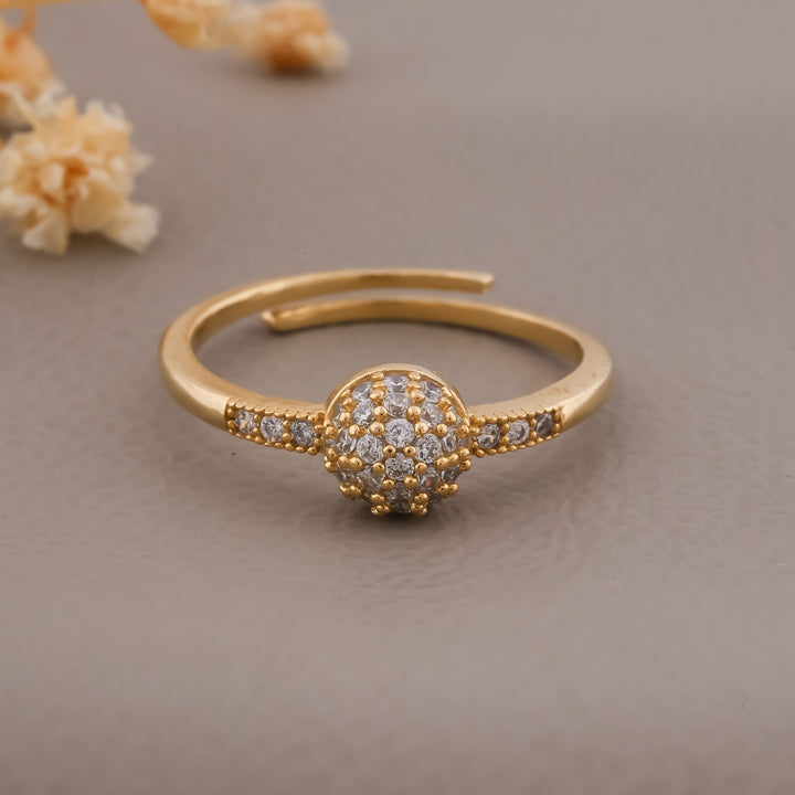 Celestial Halo Diamond Gold Ring GWR -4