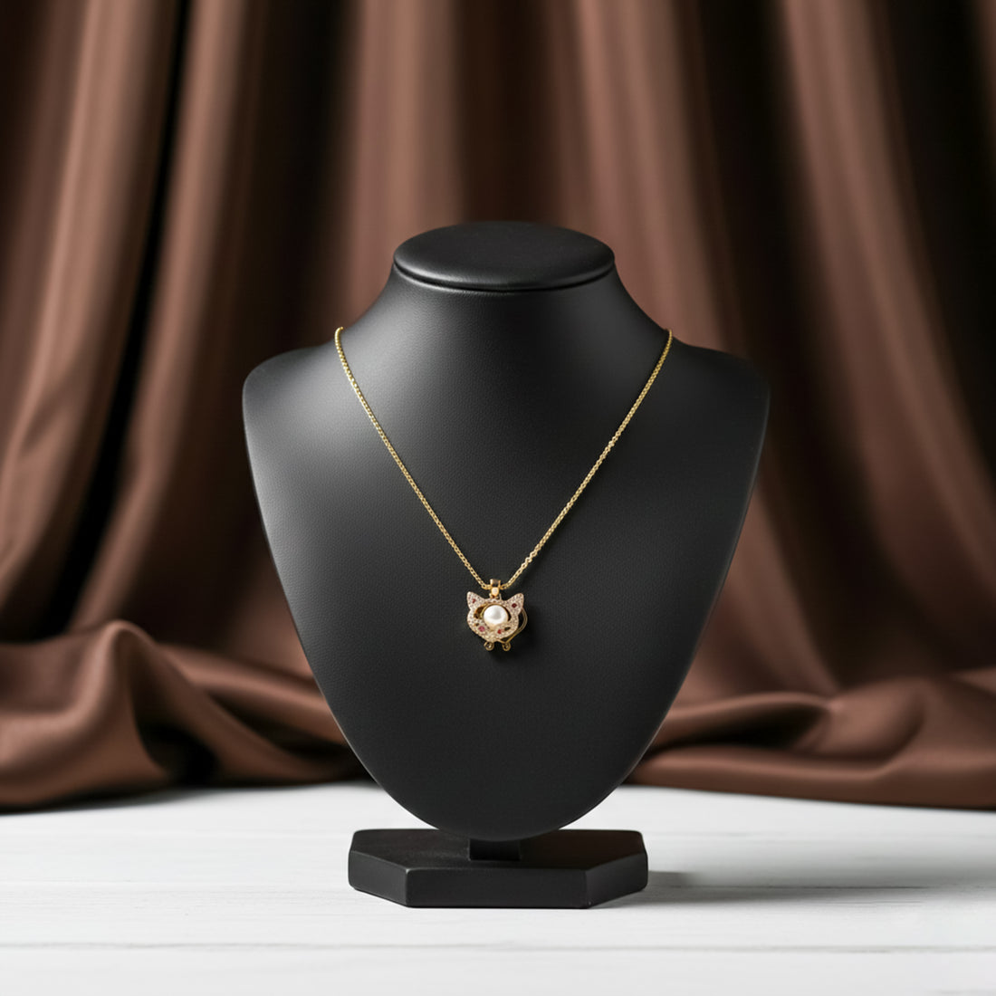 Dual Cat Neckless GWN -122