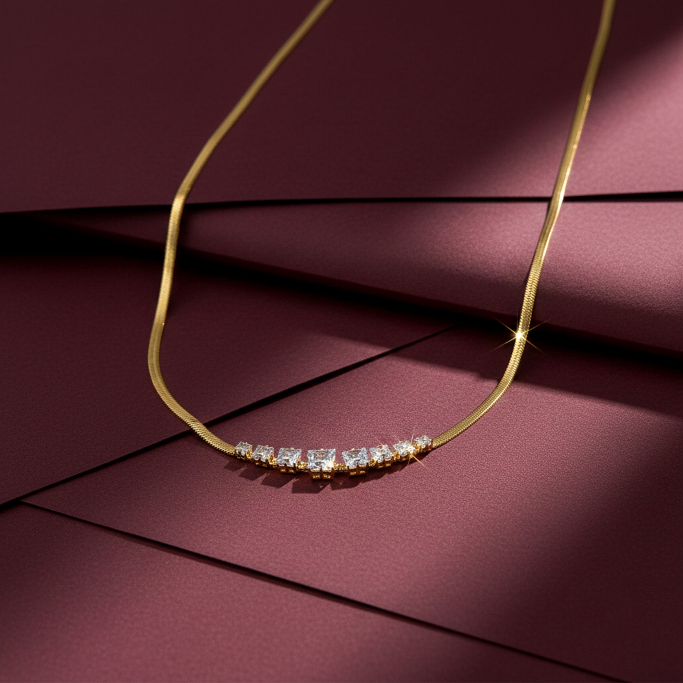 Big Daimond Neckless GWN -128