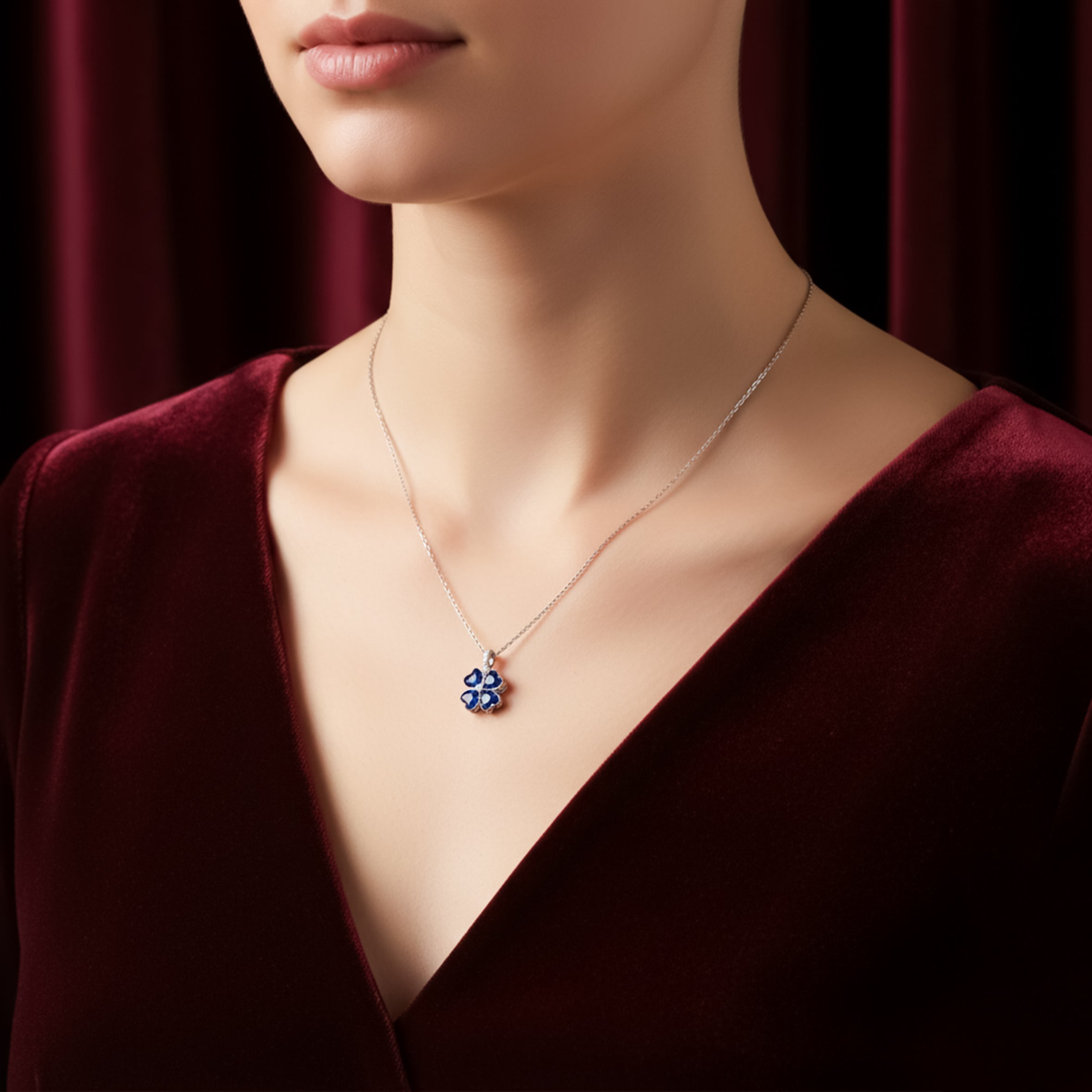 Midnight Sapphire Pendant GWN -162