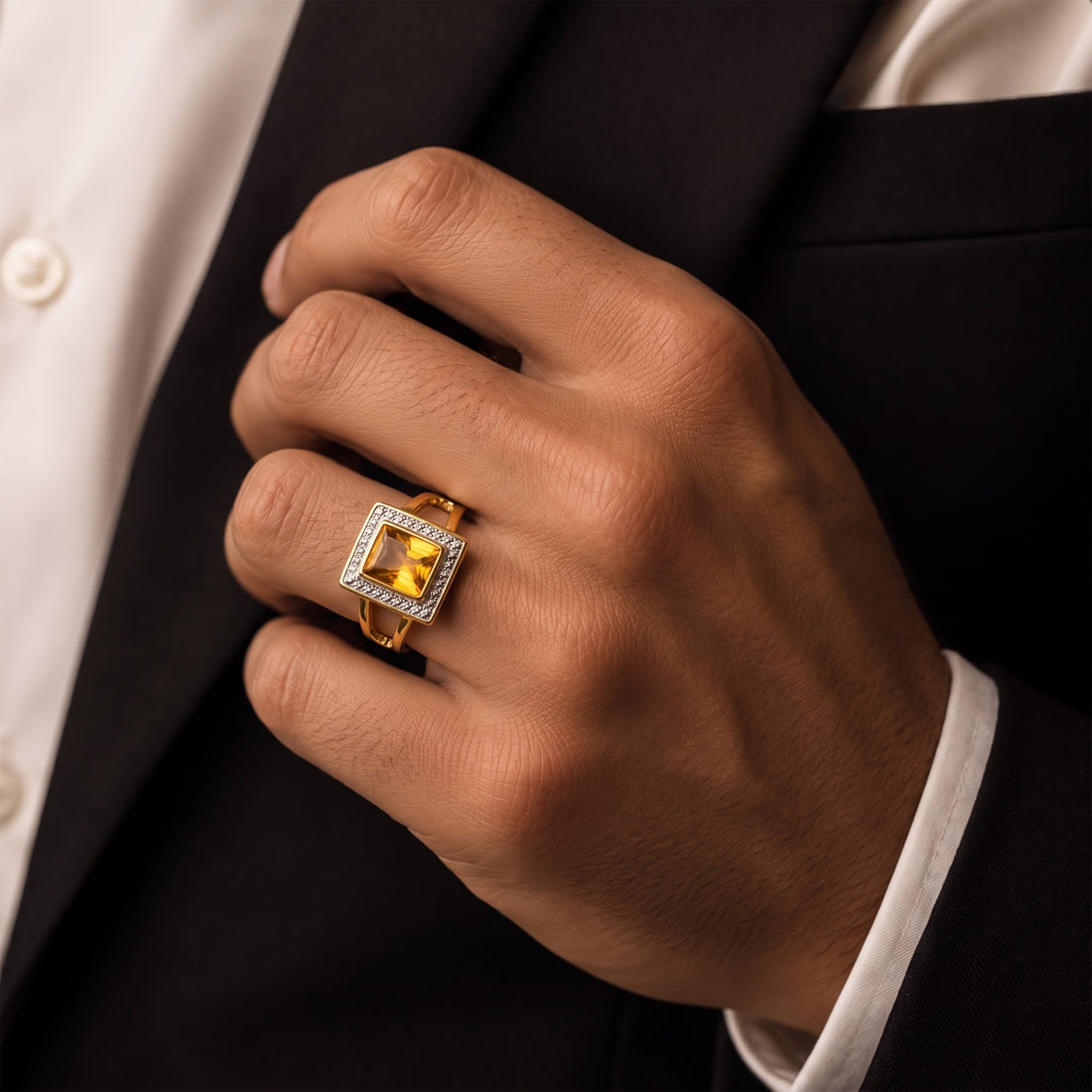 Pukhraj Men's Ring