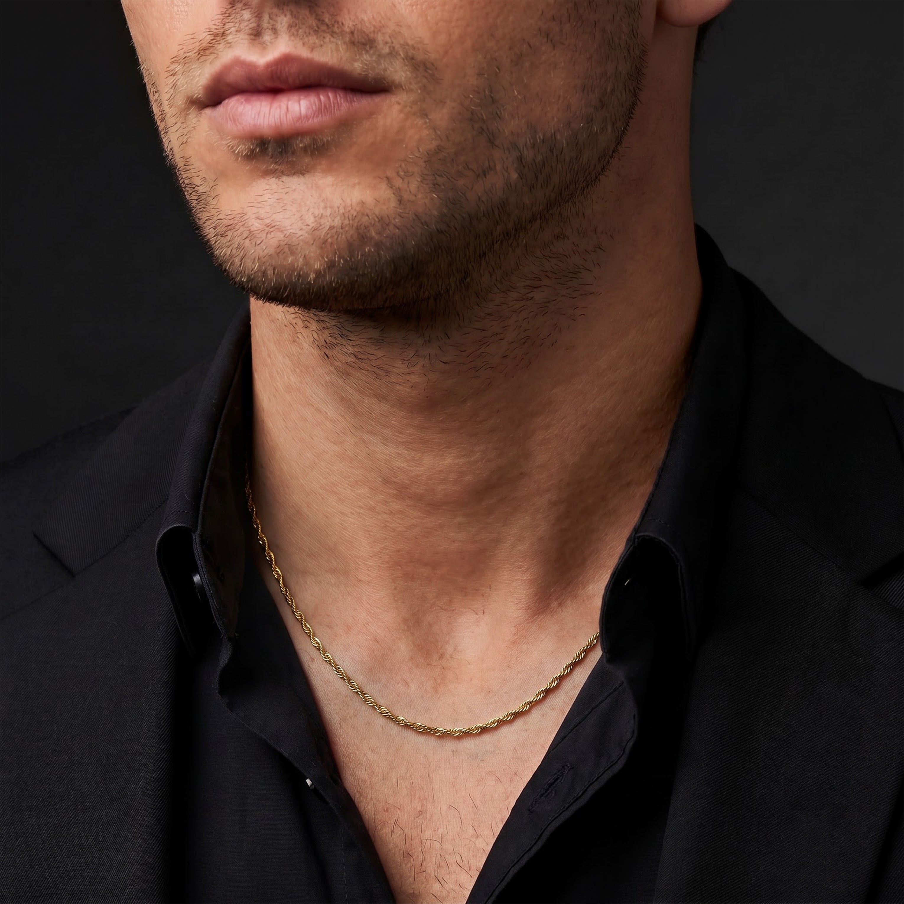 Gold Twist Chain GMC -43