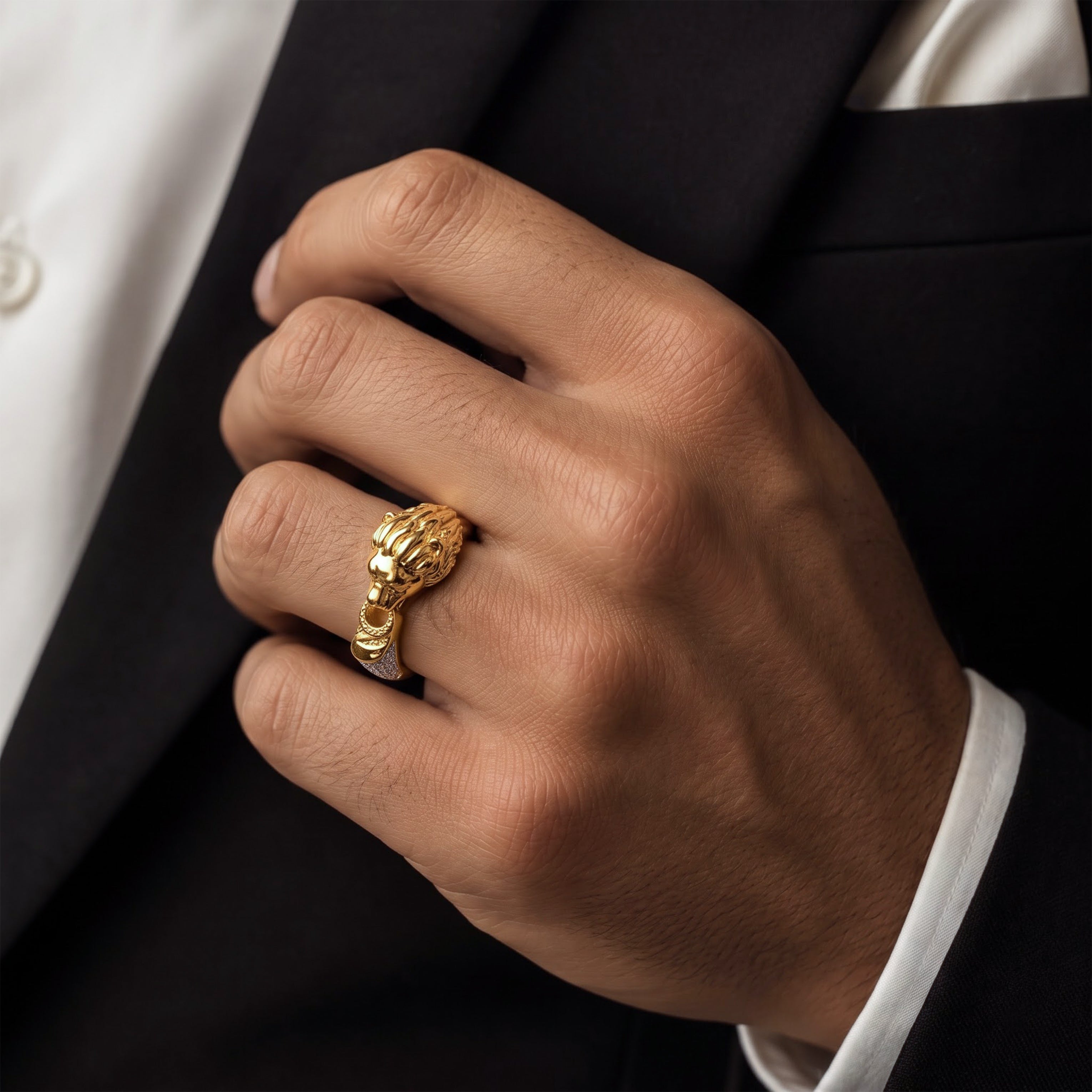 Simha Men's Ring